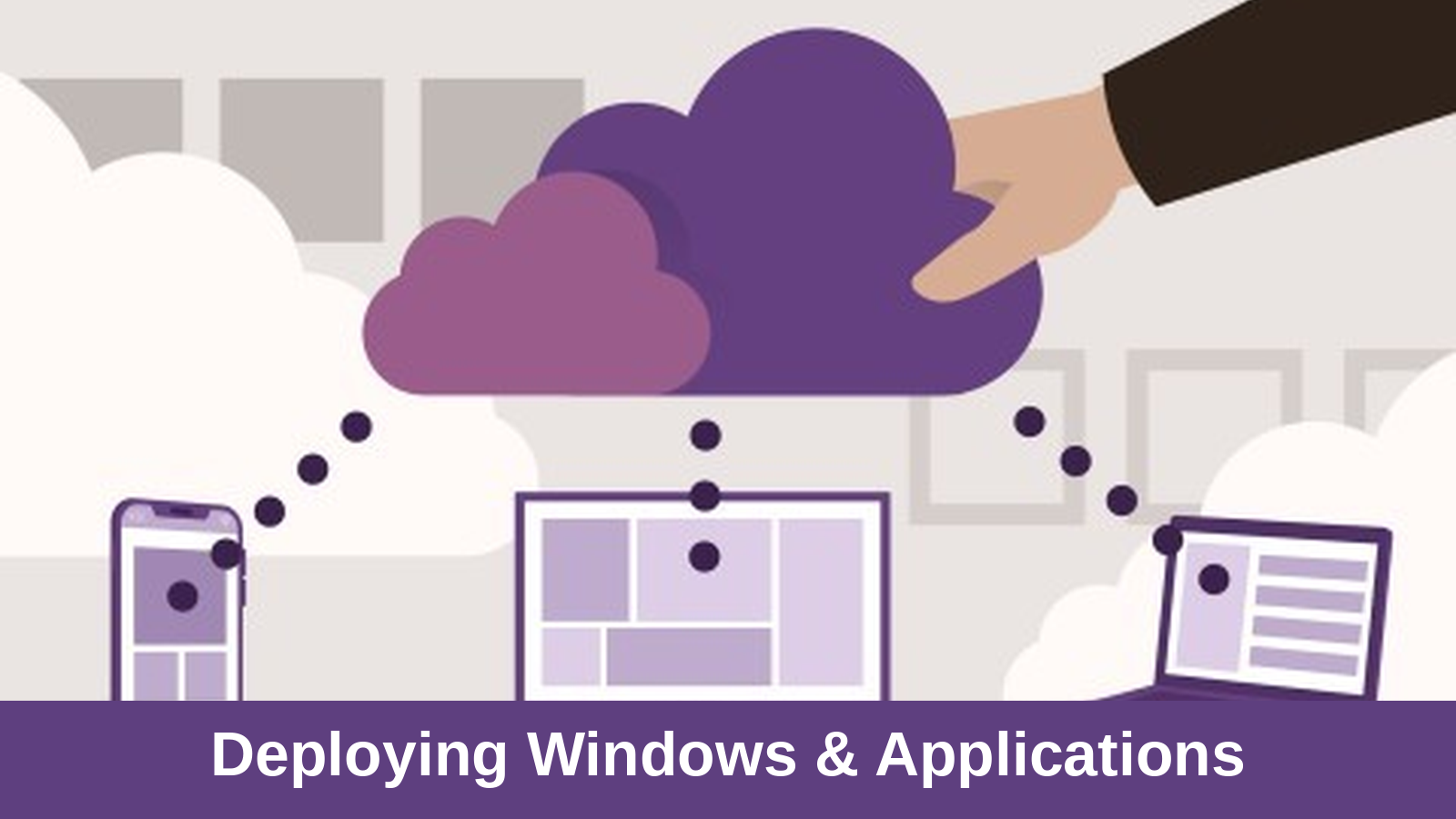 Deploying Windows and Applications course illustration